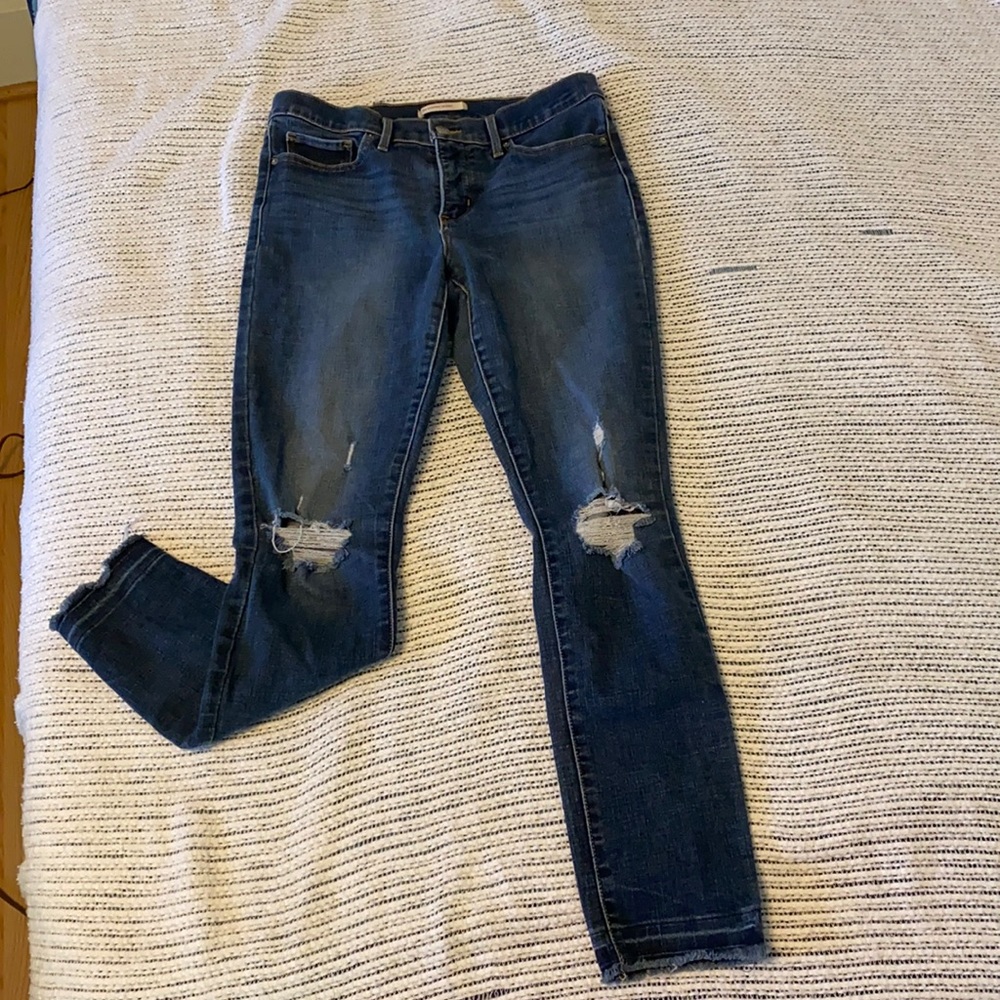 Levi’s High Waisted Shaping Skinny Jeans